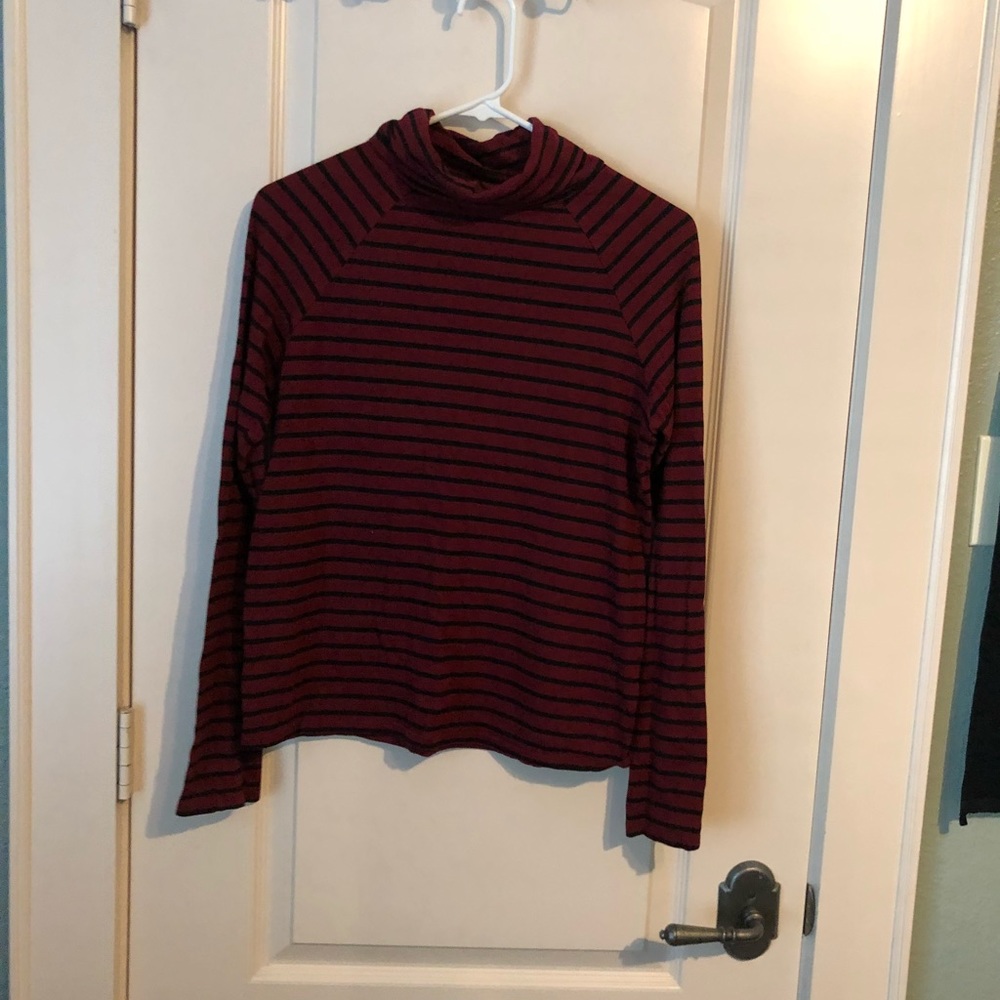 Striped Turtleneck from Forever 21